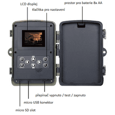 Braun Fotopast Scouting Cam Black575, 5 MPx, IR 940 nm, micro SD