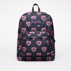 JanSport Batoh SuperBreak One Happy Hearts Backpack Black 26 l