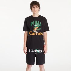 Puma Tričko x Carrots Graphic Tee Black XL Černá