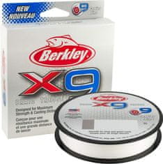 Berkley Berkley pletená šňůra X9 Crystal 150m 0,12mm 12,1kg