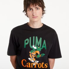 Puma Tričko x Carrots Graphic Tee Black XL Černá