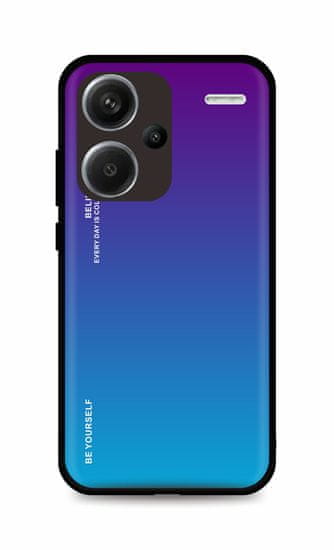 TopQ Kryt LUXURY Xiaomi Redmi Note 13 Pro+ 5G pevný duhový purpurový 118132