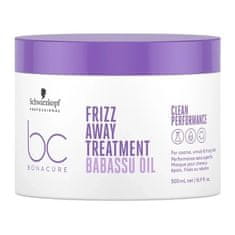 Schwarzkopf Prof. Vyživující maska pro nepoddajné a krepaté vlasy BC Bonacure Frizz Away (Treatment) (Objem 500 ml)