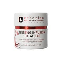 Erborian Rozjasňující krém na oční okolí Ginseng Infusion Total Eye (Tensor Effect Eye Cream) 15 ml