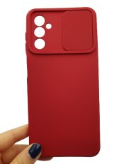 Universal Pouzdro Camshield Soft Samsung Galaxy M23 5G Cherry