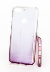 Universal Pouzdro Ombre TPU Honor 7C Růžové