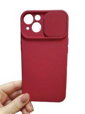 Universal Pouzdro Camshield Soft iPhone 13 Cherry