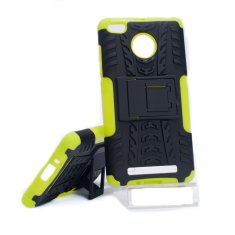 Universal Pouzdro Amzer Hybrid Warrior Case Xiaomi Redmi 3 Zelené