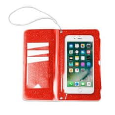 Celly Pouzdro CELLY Splash Wallet telefony 6,2 " oranžové