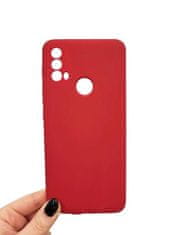 Vennus Pouzdro Vennus case Silicone Lite Motorola Moto E40/E30 Bordó