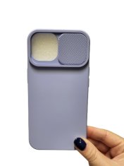 Universal Pouzdro Camshield Soft iPhone 15 Světle fialové