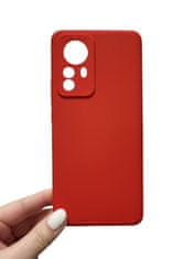 Vennus Pouzdro Vennus case Silicone Lite Xiaomi 12 Pro 5G Červené