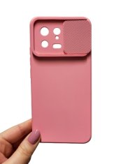 Universal Pouzdro Camshield Soft Xiaomi 13 Světle růžové