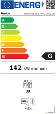Amica vinotéka WFG 3860 DB