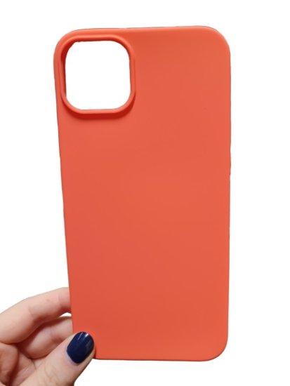 Vennus Pouzdro Vennus case Silicone Lite iPhone 14 Plus Broskvové