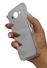 Telone BACK CASE "MIRROR" Samsung Galaxy J5 J500 Stříbrné