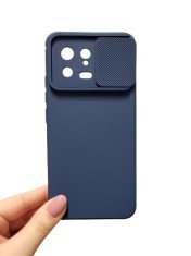 Universal Pouzdro Camshield Soft Xiaomi 13 Modré