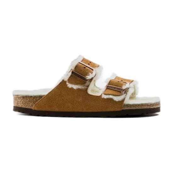 Birkenstock Žabky Arizona Shearling Mink