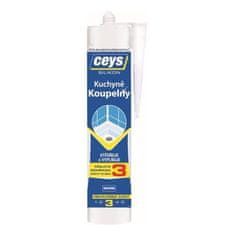 Ceys Silikon sanitární 280ml, transparentní CEYS MA505705