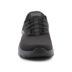 Skechers Boty černé 43 EU Slip ins Go Walk Flex Hands Up