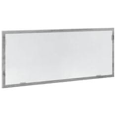 Vidaxl Koupelnové zrcadlo s LED šedé sonoma 100 x 8,5 x 37 cm kompozit