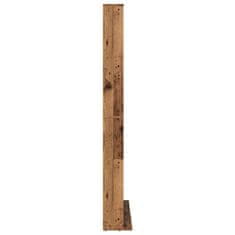 Vidaxl Skříňka na CD old wood 102 x 23 x 177,5 cm kompozitní dřevo