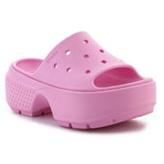 Crocs Pantofle růžové 37 EU Stomp Slide