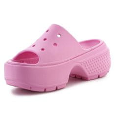 Crocs Pantofle růžové 37 EU Stomp Slide