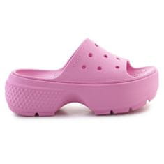 Crocs Pantofle růžové 37 EU Stomp Slide