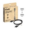 Club 3D Kabel DisplayPort 2.1 na DisplayPort 2.1, DP80, 4K120Hz/10K60Hz (M/M), 1.6m, černá