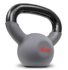 Hs Hop-Sport Litinová činka kettlebell 4kg 