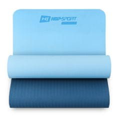 Hs Hop-Sport Podložka fitness TPE 0,6cm modrá/bledomodrá