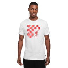 Nike Tričko bílé XL Liverpool Fc Checkered