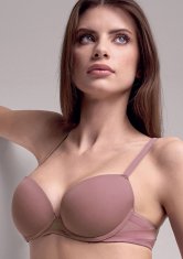 Lormar Dámská push up podprsenka 11919, Starorůžová, 70 B