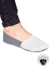 YOCLUB Yoclub Pánské bavlněné ponožky s ABS 3-Pack Grey 39-42