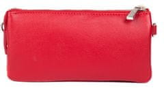 Dámská kožená crossbody kabelka 8003 Red