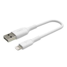 Belkin BOOST CHARGE Lightning/USB-A kabel, 15cm, bílý