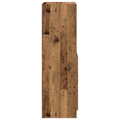 Vidaxl Kuchyňská skříňka old wood 57x41,5x131,5 cm kompozitní dřevo