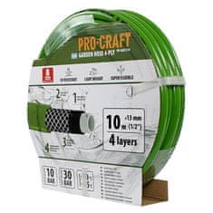 Procraft Zahradní hadice PR-4GH1310 4 vrstvy, 1/2&quot; 10 m