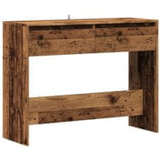 Vidaxl Konzolový stolek old wood 100 x 35 x 76,5 cm kompozitní dřevo