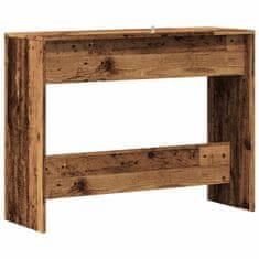 Vidaxl Konzolový stolek old wood 100 x 35 x 76,5 cm kompozitní dřevo