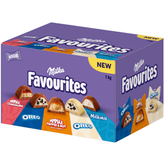 MILKA Milka Favourites mix čokoládových pralinek 1 kg