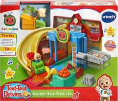 Vtech Vtech Cocomelon hrací set Obchod s potravinami a hudební autíčko JJ))