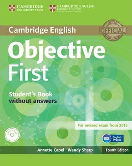 Objective First Student´s Book without Answers with CD-ROM (4th)