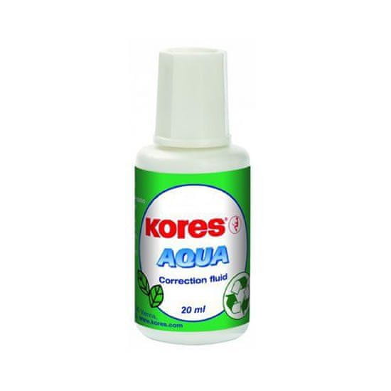 Kores Opravný lak Aqua 20 ml se štětečkem