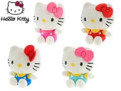 HELLO KITTY sedící plyšová 16 cm (růžová, modrá, červená, sv. modrá)