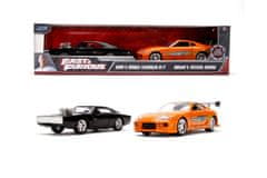 Jada Toys Rychle a zběsile Twin Pack Toyota Supra a Dodge Charger 1:32