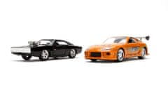 Jada Toys Rychle a zběsile Twin Pack Toyota Supra a Dodge Charger 1:32