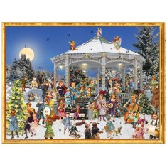 Dům Vánoc Obrázkový adventní kalendář U Pavilónu 26,5 x 35,5 cm