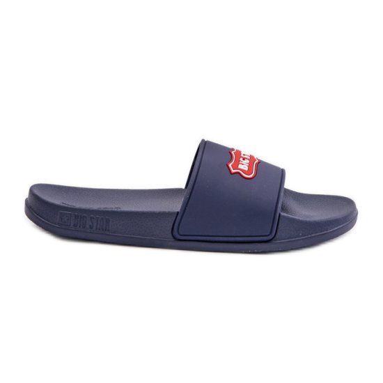 Big Star Dámské žabky OO274039 Navy blue